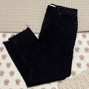 Abercrombie & Fitch Black High Rise Women Jeans